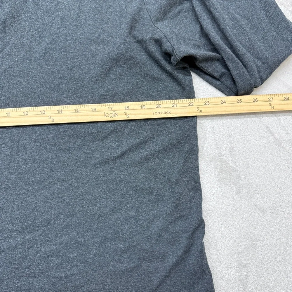 Polo Ralph Lauren Classic Fit Long Sleeve Polo Shirt Mens Large Gray Performance